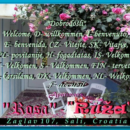 Apartment Ruza Сали Екстериор снимка