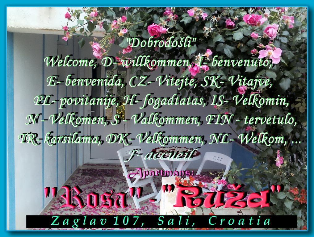 Apartment Ruza Сали Екстериор снимка